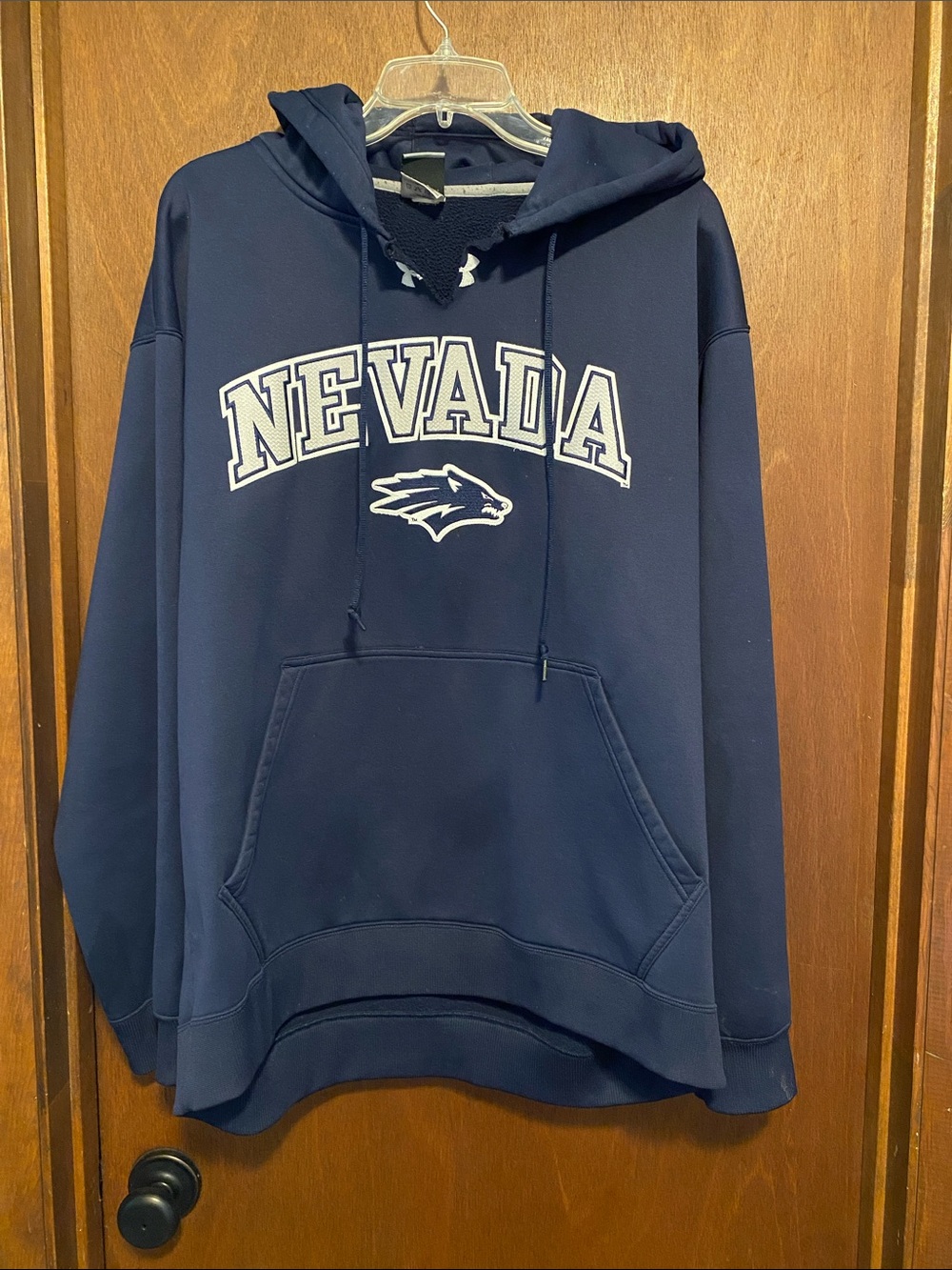 Under Armour Navy Blue Nevada Pullover Hoodie